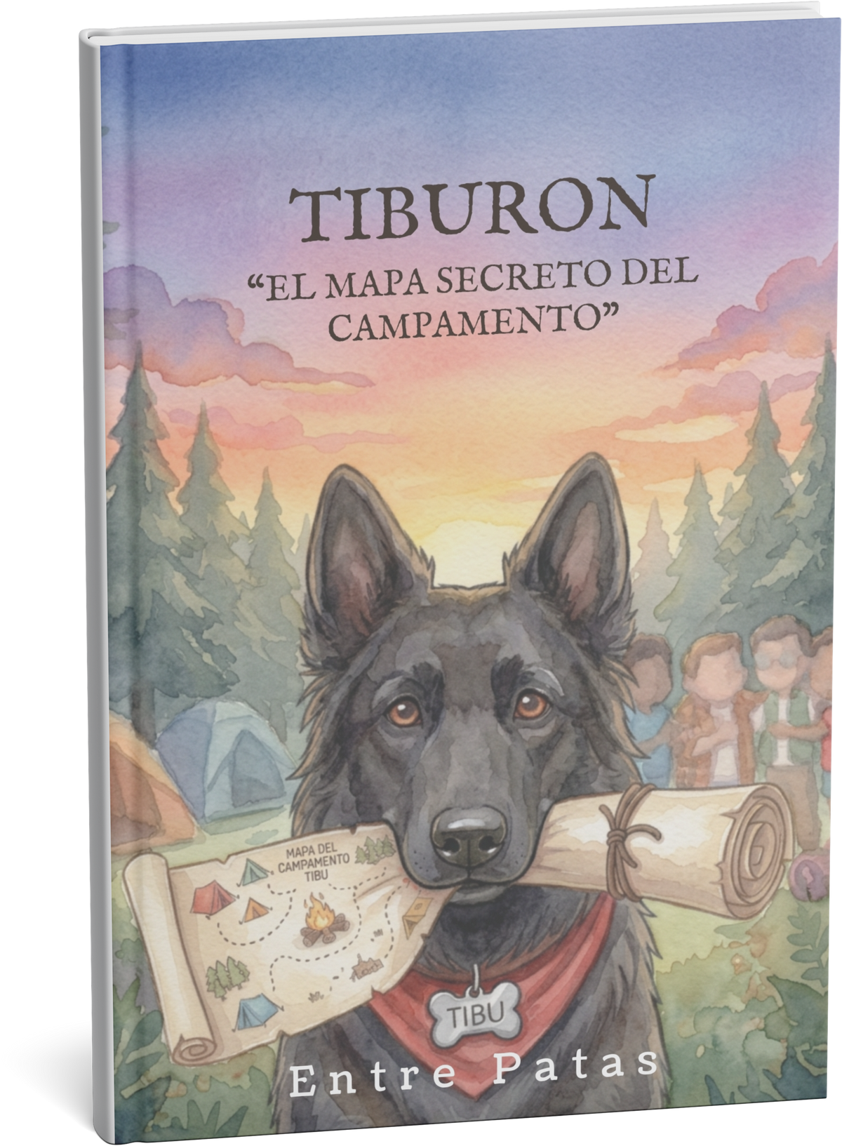 TIBURON " El mapa secreto del campamento"